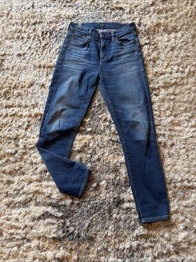 COH Citizens of Humanity Rocket Crop High Rise Skinny Jeans Stretch Women’s 25